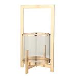 Vitale Cadre Cam Mumluk Gold 29x29x48 Cm Ak.jd0123 Beyaz