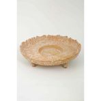 Vitale Casa Ayaklı Çukur Tabak 39*39*10 Cm Ak.kv0069