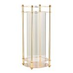 Vitale Dilan Cam Mumluk Gold 20x20x50 Cm Ak.jd0078 Beyaz