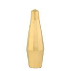Vitale Dome Dekoratif Vazo Gold 14x14x45 Cm Ak.wlt0669 Renksiz