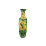 Vitale Dore Seramik Vazo 120 Cm Sarı Yeşil, AK.WLT0513