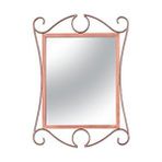 Vitale Ferforje Duvar Aynası Rose 60 Cm Ak.fe0003 Çok Renkli