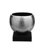 Vitale Fiber Glass Vazo Silver 25x20x27 Cm Ak.wlt0393 Renksiz