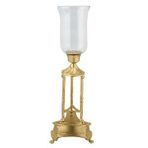 Vitale Franc Dekoratif Mumluk Gold 23x23x69 Cm Ak.iu0465 Beyaz