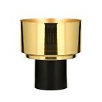 Vitale Gold Black Vazo Büyük 30*30*33 Cm Ak.jb0209 Çok Renkli