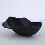 Vitale Metal Boda Siyah Tabak 21*25*10 Cm Çok Renkli