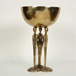 Vitale Metal Gold Kadın Meyvelik 31*35*47 Cm Renksiz