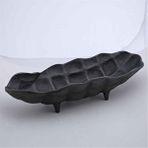 Vitale Metal Oval Tabak 16*41*9 Cm Çok Renkli