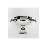 Vitale Metal Sılver Büyük Atlı Meyvelik 32*50*28 Cm