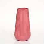 Vitale Moleanos Kırmızı Vazo Küçük 9*9*19 Cm Ak.jl0070 Renksiz