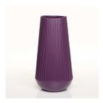 Vitale Moleanos Mor Vazo Büyük 18*18*35 Cm AK.JL0062