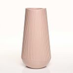 Vitale Moleanos Pembe Vazo Büyük 18*18*35 Cm Ak.jl0060 Renksiz