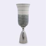 Vitale Sage Cam Metal Vazo Büyük 14.5*14.5 Cm Çok Renkli
