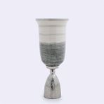 Vitale Sage Cam Metal Vazo Küçük 14.5*14.5 Cm Çok Renkli