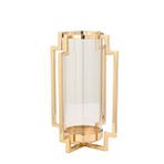 Vitale Saillie Cam Mumluk Gold 20x20x30 Cm Ak.jd0107 Beyaz