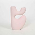 Vitale Seramik Modern Vazo 7*15*21 Cm Renksiz