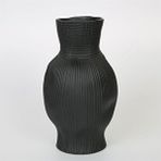 Vitale Siyah Darbeli Vazo Kısa 15*15*23 Cm Ak.jm00011 Renksiz