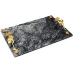 Vitale Siyah Mermer Tepsi 25*41*7 cm AK.KKD0106