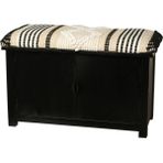 Vitale Siyah Otantik Dolap/puf 76X35X48CM