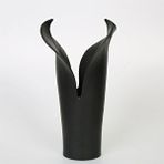 Vitale Siyah Starliçe Vazo 26*26*29 Cm Ak.jm00016 Renksiz