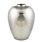 Vitale Suis Dekoratif Vazo Silver 29x17x43 Cm Ak.wlt0689 Çok Renkli