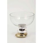 Vitale Volkan Gold Cam Şekerlik 15*15*14 Cm Mtfk.0182