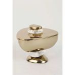 Vitale Volkan Gold Şekerlik 10*10*12 Cm Mtfk.0197