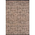 Vitali Home Gaia Bej Halı Yıkanabilir Kaymaz Taban Şönil Kilim Dokuma Pamuk Taban Kilim 10119