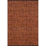 Vitali Home Gaia Kiremit Halı Yıkanabilir Kaymaz Taban Şönil Kilim Dokuma Pamuk Taban Kilim 10118