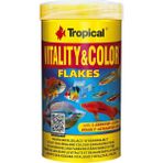 Vitality Flakes Balıklar Için Renklendirici Pul Balık Yemi 250 ml 50GR - Option-1
