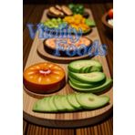 Vitality foods For a slim body notebook: Foods for Lasting Energy and a Balanced Body