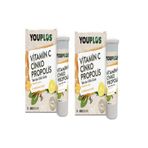 Vitamin C Çinko Propolis 20 Efervesan Tablet 2li Avantaj Paket
