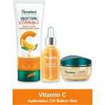 Vitamin C Parlaklık Veren Cilt Bakım Seti| Portakal Özlü | Yüz Temizleyici, Serum, Nemlendirici