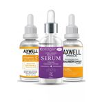 Vitamin C Serum, Kolajen Gozenek Sikilastirici Serum, Yaslanma Karsiti Somon Dna+ Serum 3Lu Firsat