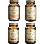 Vitamin D3 1000 Iu 25 mg (100 Kapsül) X4 Adet