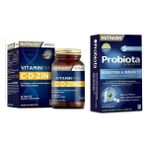 Vitamin Max ( C-D-Zinc) 60 Tablet + Probiota Advanced 60 Tablet