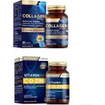 Vitamin Max C-D-Zınc 60 Tablet+Tip 1 ve Tip 3 Hidrolize 30 Tablet