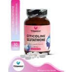 Vitamost Citicoline & Glutathione (Glutatyon, Sitikolin, Koenzim Q10, Hyalüronik Asit ) 30 Softgel