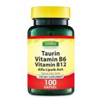 Vitapol Taurin Vitamin B6 B12 Alfa Lipoik Asit 100 Kapsül