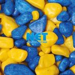 Vitasand REF-180 350 gr 10 mm Sarı Lacivert Çakıl