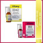 Vitavy D3K2 Vitamini Sprey 20 ml 140 Puff & B12 Vitamini Sprey 10 ml 75 Puff