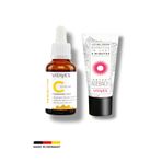 VITAYES Avantajlı Ikili Set 5 Dakikada Etkili Yüz Germe Kremi & %10 C Vitamini Hyalüronik Asit Serumu