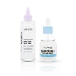 Vitayes Retinol Alternatifi Doğal Bakuchiol - Squalene Cilt Serumu ile Cadı Fındığı Yüz Toniği Cilt Bakım Seti