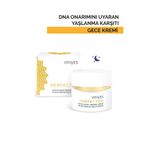 VITAYES Yaşlanma Karşıtı Yoğun Nemlendirici Gece Cilt Bakım Kremi - Dna Onarımını Uyaran Etkili Formül