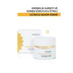 Vıtayes Yüz Gündüz Kremi Nemlendirici Güneşten Koruyucu Kırışıklık Karşıtı Anlık Canlandırıcı Etkili 15Spf 50Ml