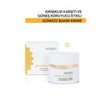VITAYES Yüz Gündüz Kremi Nemlendirici Güneşten Koruyucu Kırışıklık Karşıtı Anlık Canlandırıcı Etkili 15spf