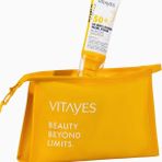 Vıtayes Yüz Güneş Kremi SPF50 Çok Fonksiyonlu Yüksek UV Koruma Yaşlanma Karşıtı Nemlendirme 50 ml - Standart