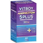 Vitboy Magnezyum 5 Plus 200 mg 60 Tablet