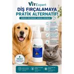 Vitexpert Kedi & Köpek Ağız ve Diş Bakım Spreyi Ağız Kokusu Giderici Diş Eti Bakımı ve Temizleme Sprey 100 ML