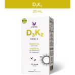 Vitisfera D3K2 Damla - 20 ml - 400 Damla - (1000 Iu D3 & 20 Mcg K2) - %100 Organik Zeytinyağı Bazlı